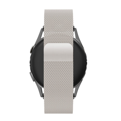 Bandz Garmin Venu 2 Plus Milanese Loop Strap (Starlight)