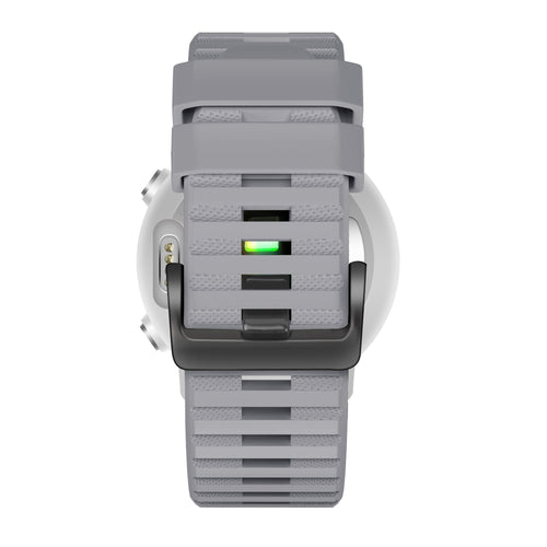 Bandz Garmin Approach S70 - 47mm Buckled Silicone Strap (Grey)