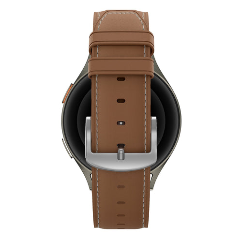 Bandz Xiaomi Watch S5 Leather Strap 'Easy Fit' (Brown)