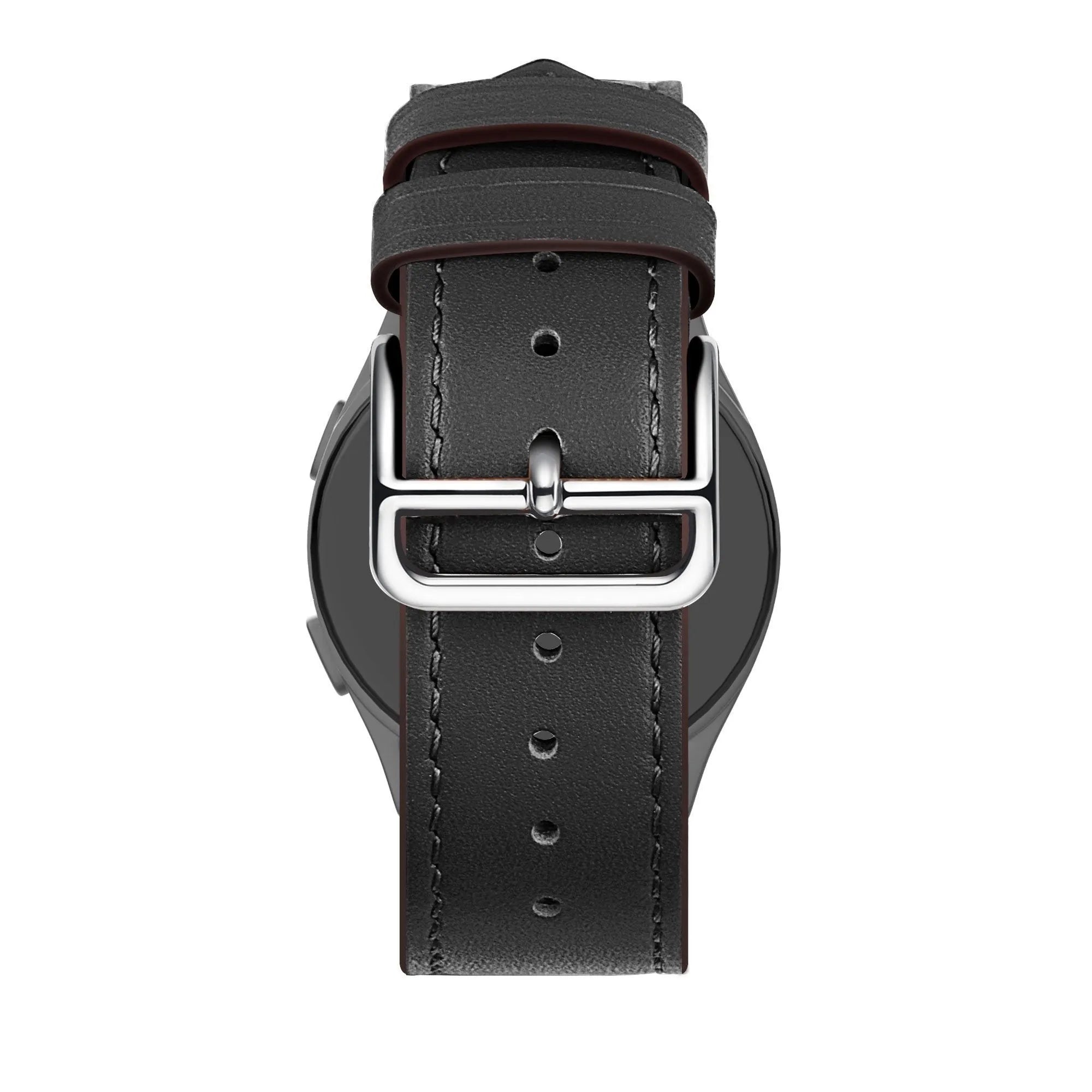 Bandz Polar Vantage M3 Leather Strap 'Deluxe' (Black)