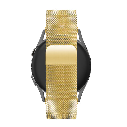 Bandz Garmin Venu 2s Milanese Loop Armband (Gold)
