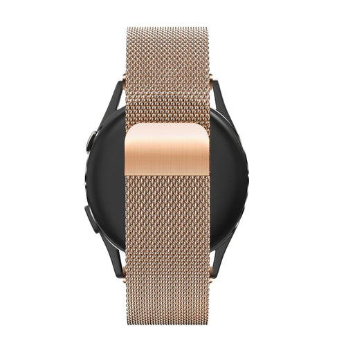 Bandz Garmin Venu 2s Milanese Loop Armband (Roségold)
