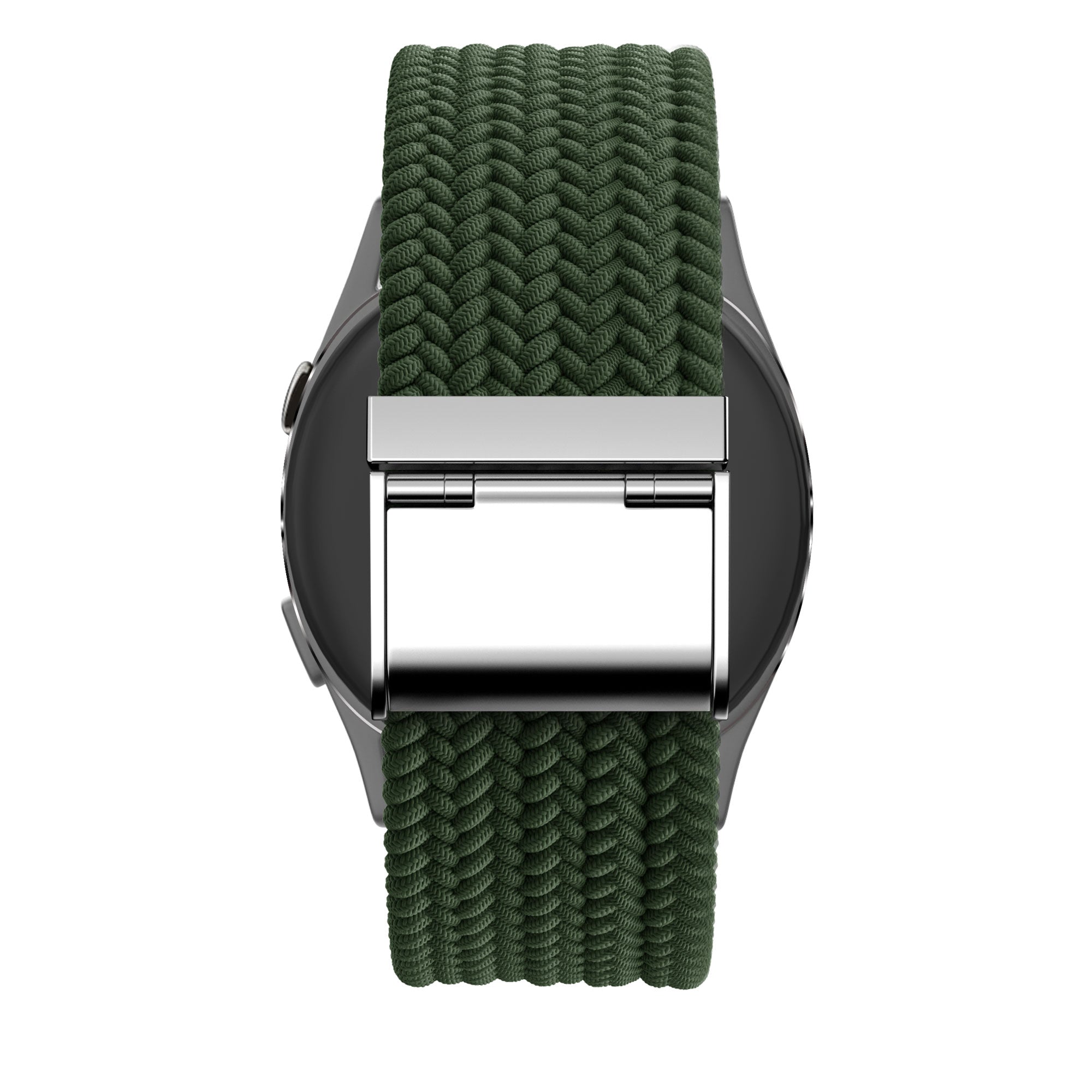 Bandz Garmin Approach J1 Gewebtes Nylonarmband (Olivgrün)
