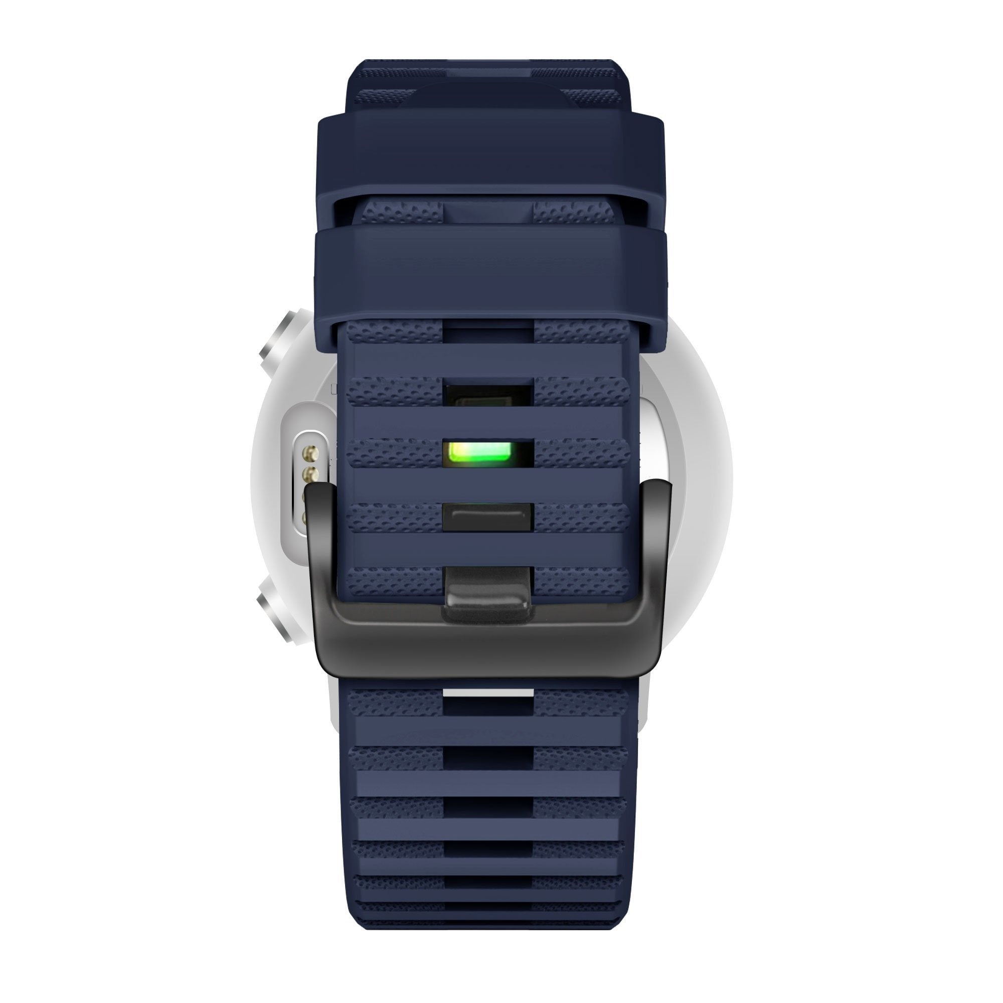 Bandz Bracelet silicone à boucle Garmin Instinct (bleu foncé)