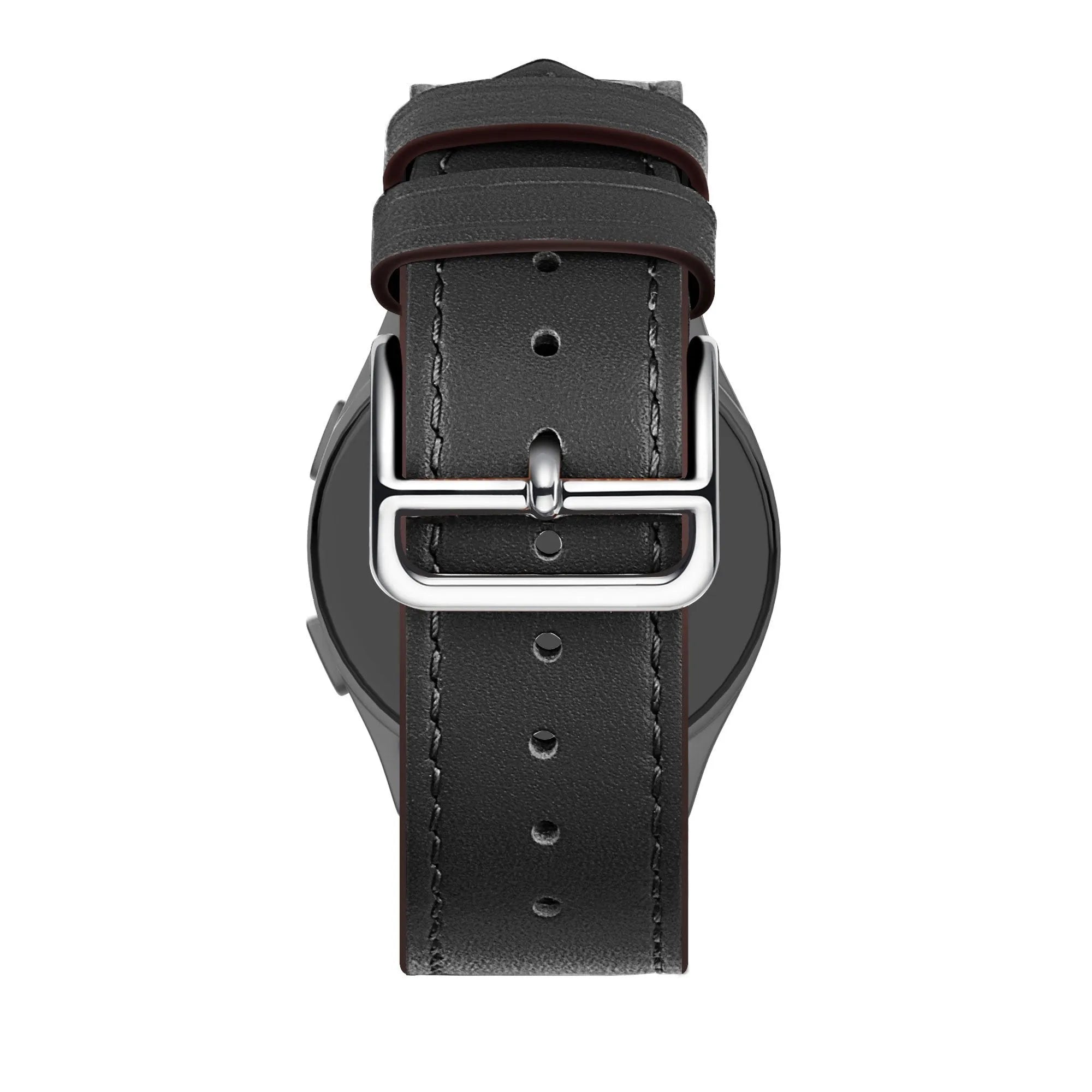 Bandz Correa cuero 'De lujo' Amazfit Cheetah (Pro) (negro)
