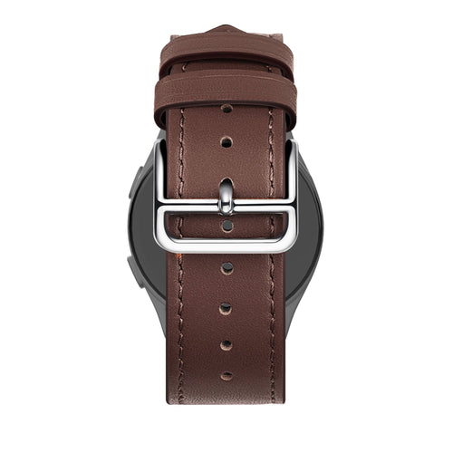 Bandz Huawei Watch GT 7 - 46mm Leather Strap 'Deluxe' (Brown)