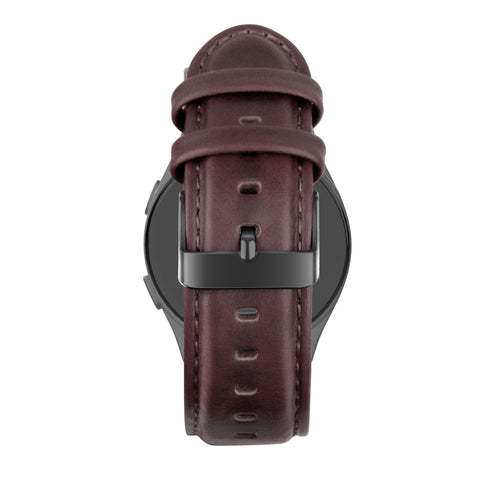 Bandz Correa cuero 'Clásico' Redmi Watch 5 Active (marrón oscuro)