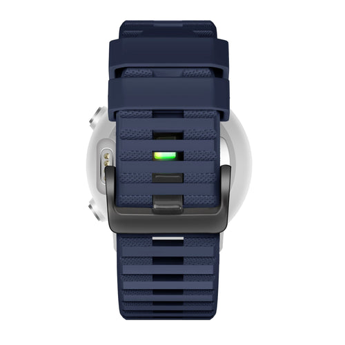 Bandz Bracelet silicone avec boucle Garmin Approach S62 (bleu foncé)
