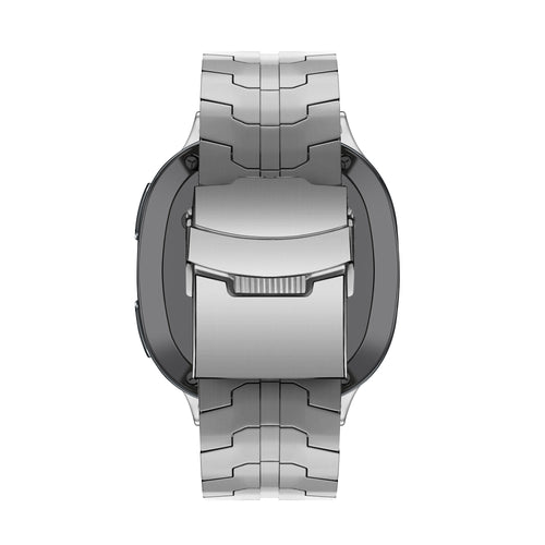 Bandz Samsung Galaxy Watch 8 Classic Steel Strap 'Iron' (Silver)