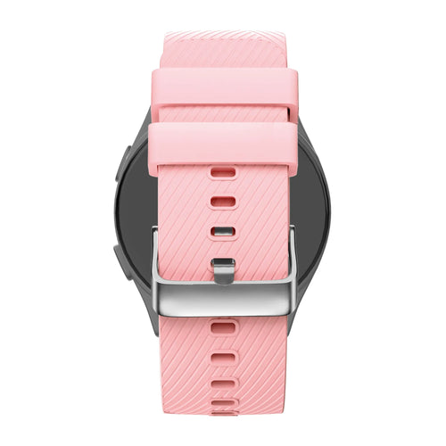 Bandz Amazfit Balance 2 siliconen band 'Deluxe' (roze)