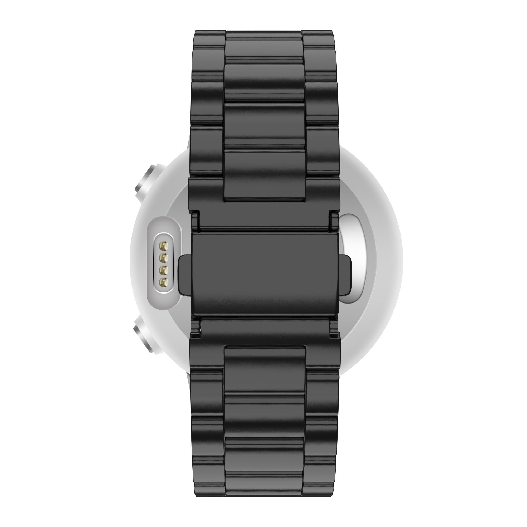 Bandz Garmin MARQ stalen band 'Classic' (zwart)