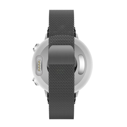 Bandz Garmin D2 Mach 2 - 47mm Milanese Loop Armband (Schwarz)