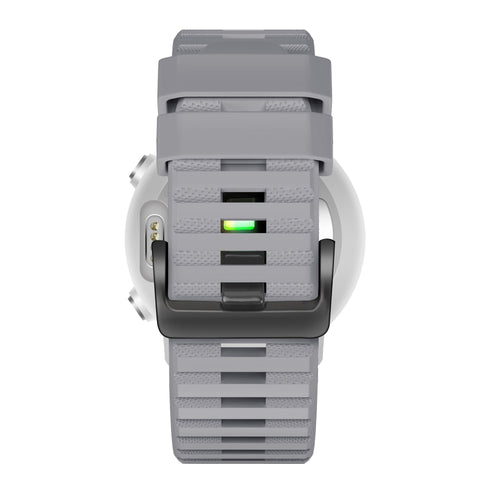Bandz Garmin D2 Mach 2 - 47mm Schnalle Silikonarmband (Grau)