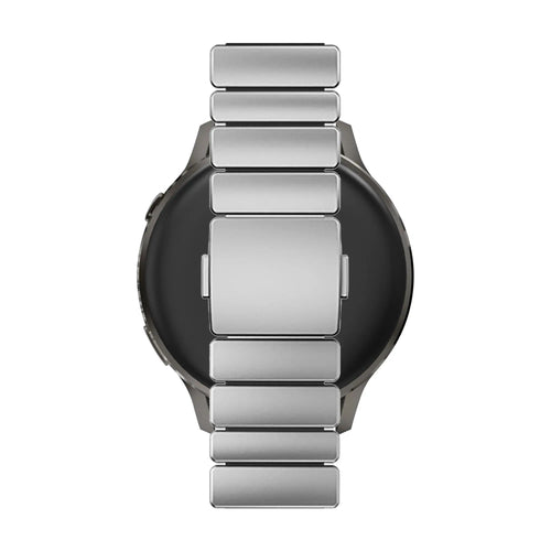 Bandz Samsung Galaxy Watch - 46mm Titanium Strap 'Hybrid' (Titanium/Black)