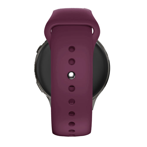 Bandz Garmin Forerunner 255s Sport Strap 'Deluxe' (Wine Red)