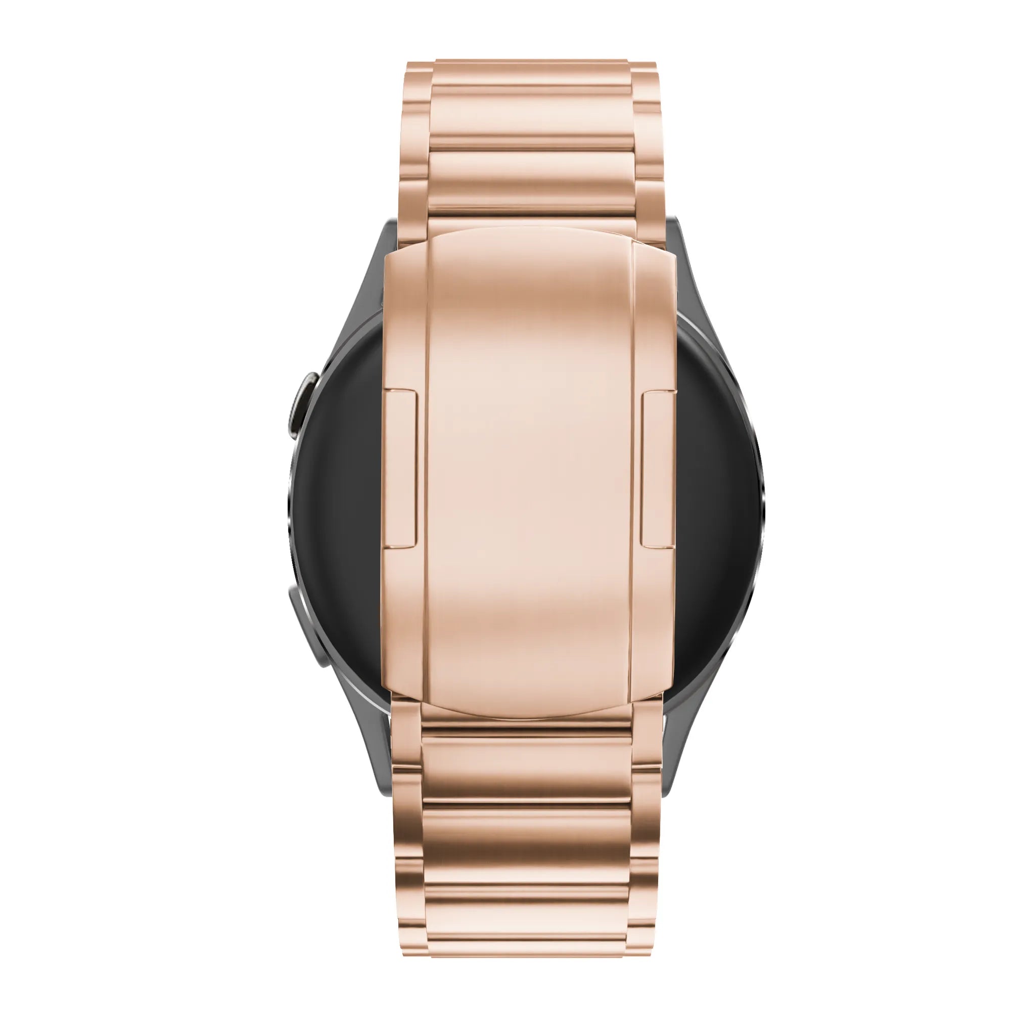 Bandz Correa titanio con eslabones Garmin Forerunner 570 - 42mm (oro rosado)