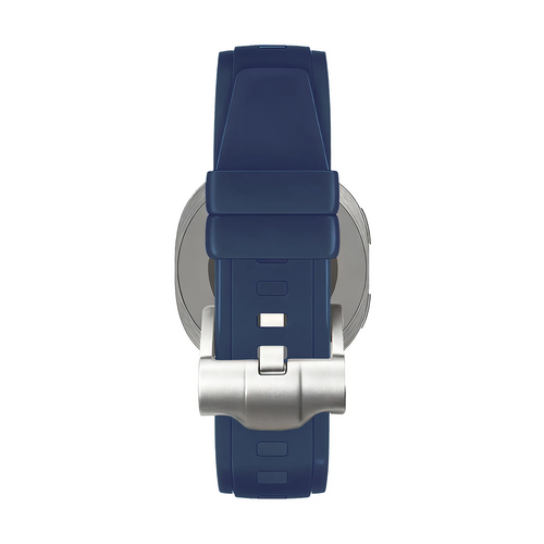Bandz Samsung Galaxy Watch 8 Classic Silicone Strap 'Luxe Liquid' (Dark Blue)