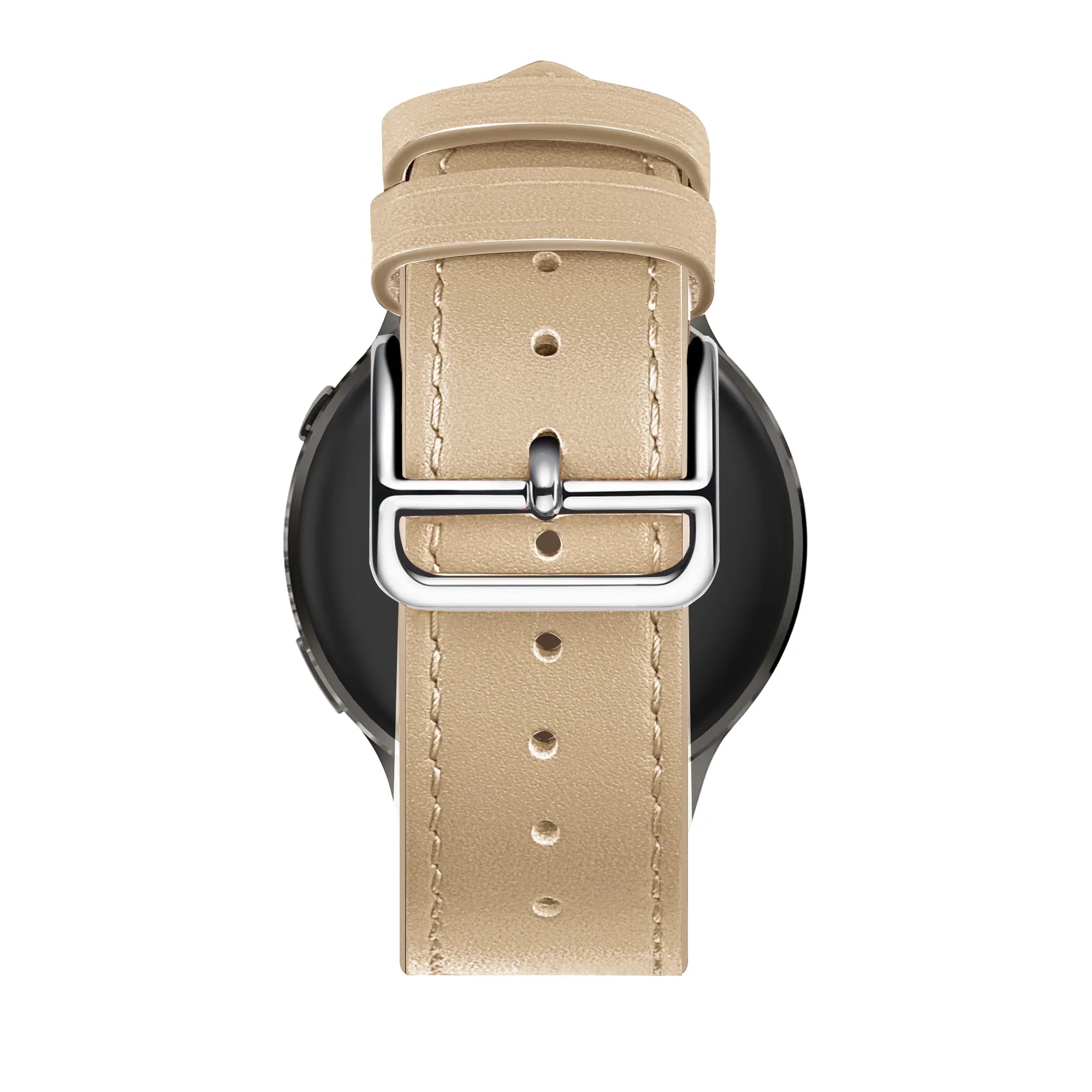 Bandz Garmin Venu 3s Leather Strap 'Deluxe' (Milk Tea)