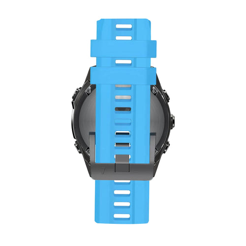 Bandz Garmin Fenix 3 Silikonarmband 'Classic' (Sky Blue)