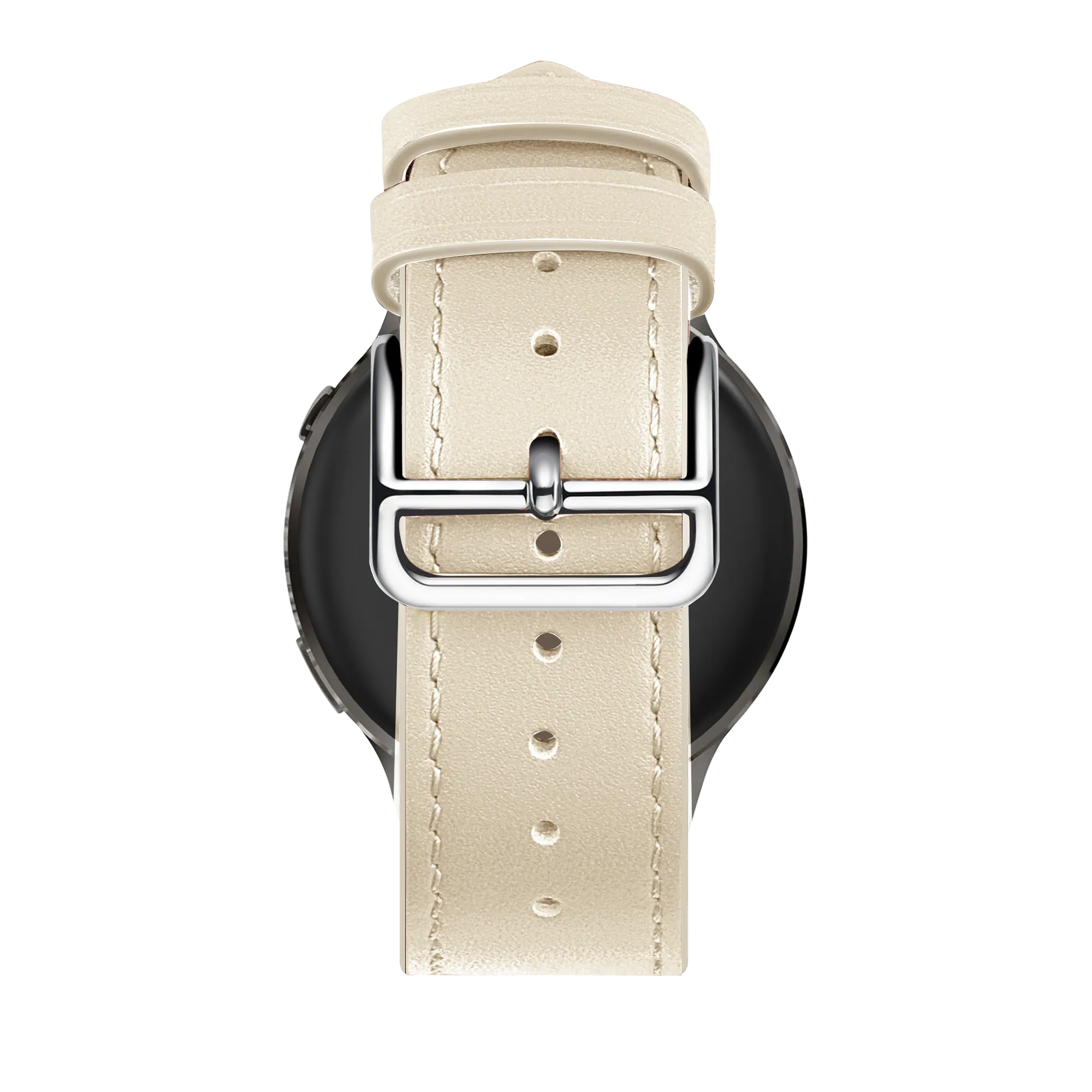 Bandz universeel 18mm lederen band 'Deluxe' (beige)