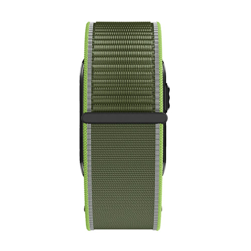 Bandz Garmin Cirqa Nylonarmband 'Classic' (Neon Grün)