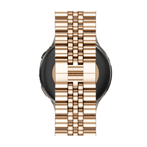 Bandz Bracelet acier 'Jubilee' Garmin Vivoactive 4s (rose or)
