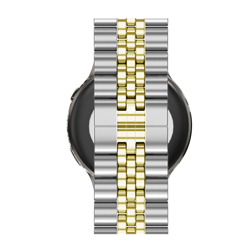 Bandz Garmin Venu 4 - 41mm Steel Strap 'Jubilee' (Silver/Gold)