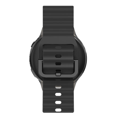 Bandz Garmin Bounce 2 Silicone Strap 'Wave' (Black)