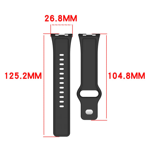 Redmi Watch 6 Silikon Classic Armband (Hellblau)