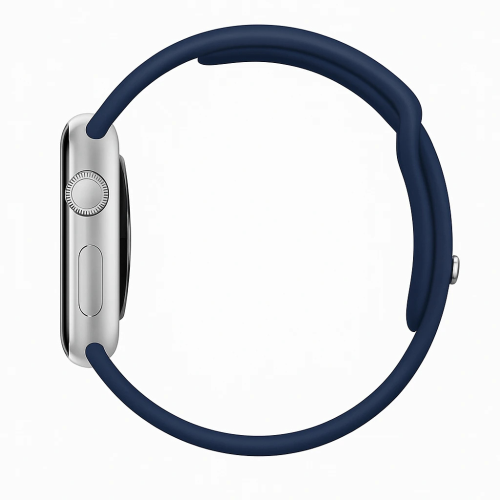 Correa silicona Apple Watch (azul oscuro)
