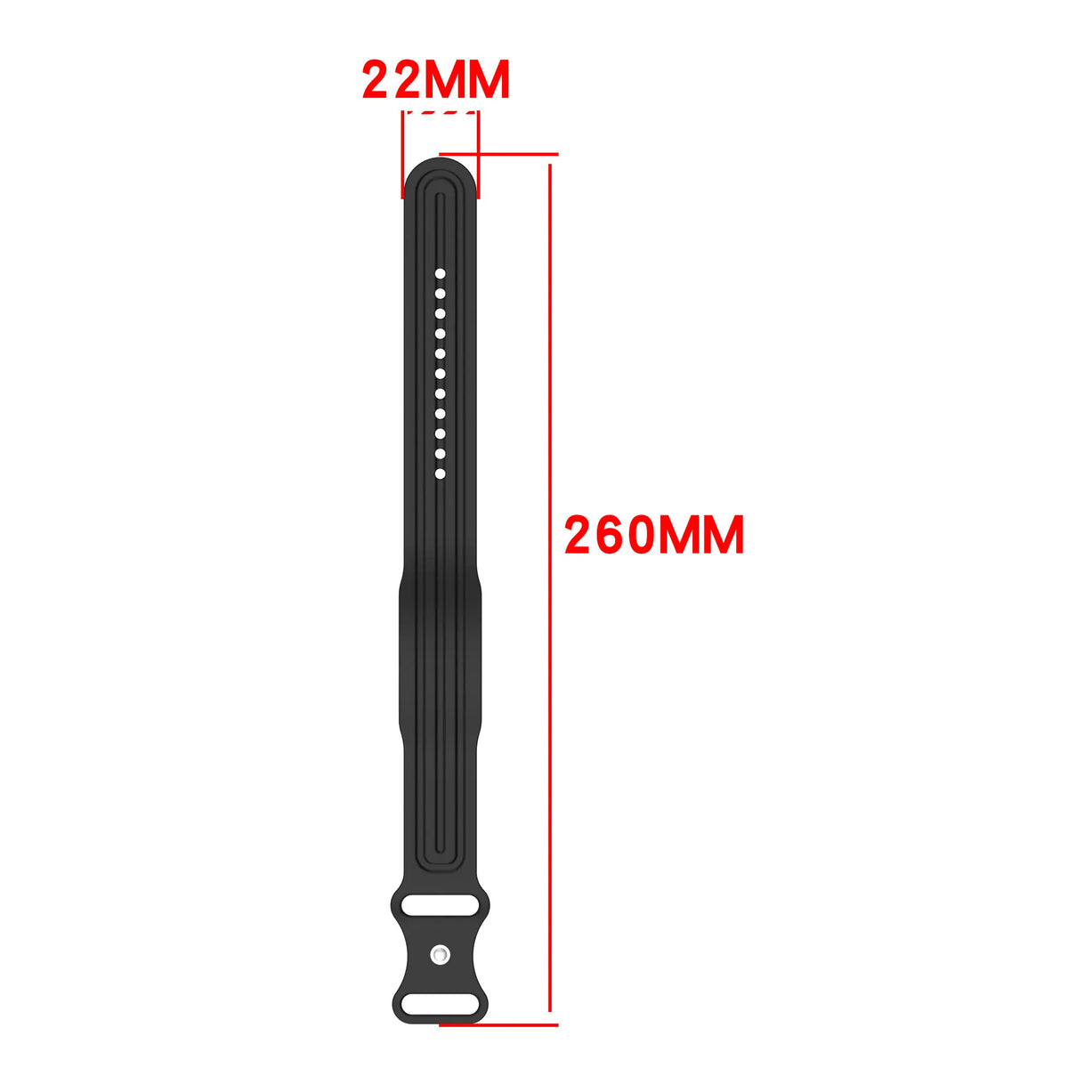 Corea silicone clásico Garmin Cirqa (negro)
