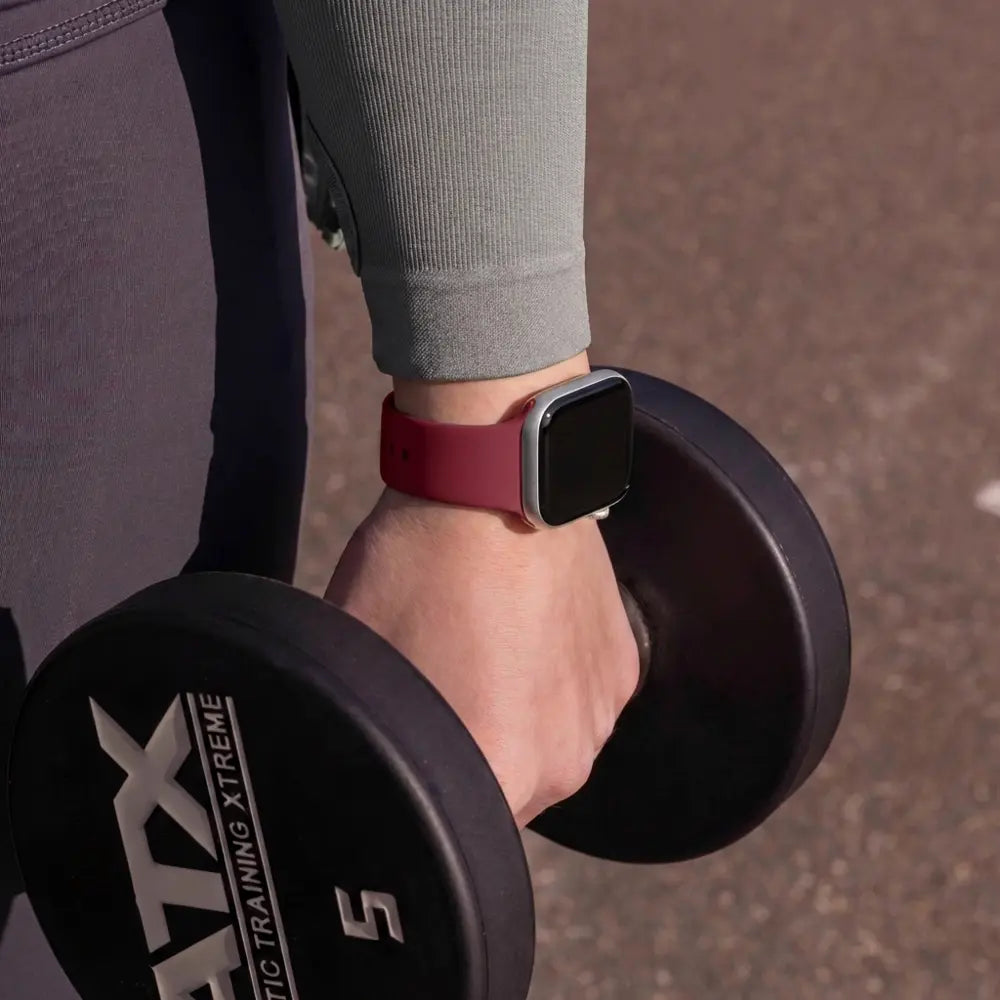 Apple Watch Silicone Strap Classic (Burgundy)