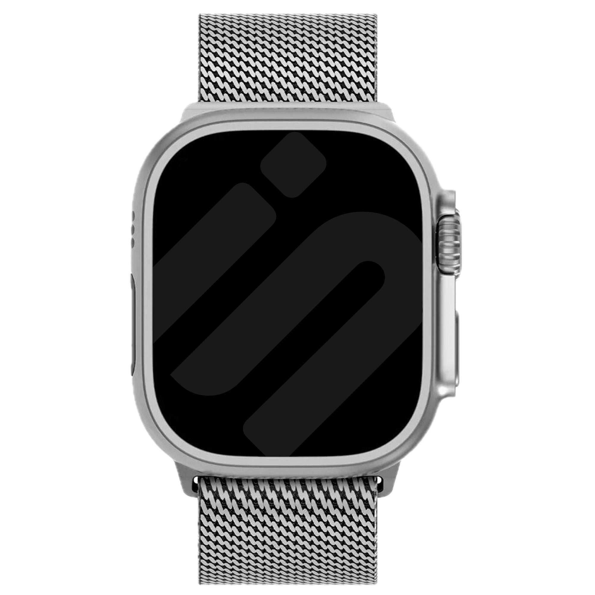 Correa Milanesa de titanio Apple Watch (plata)