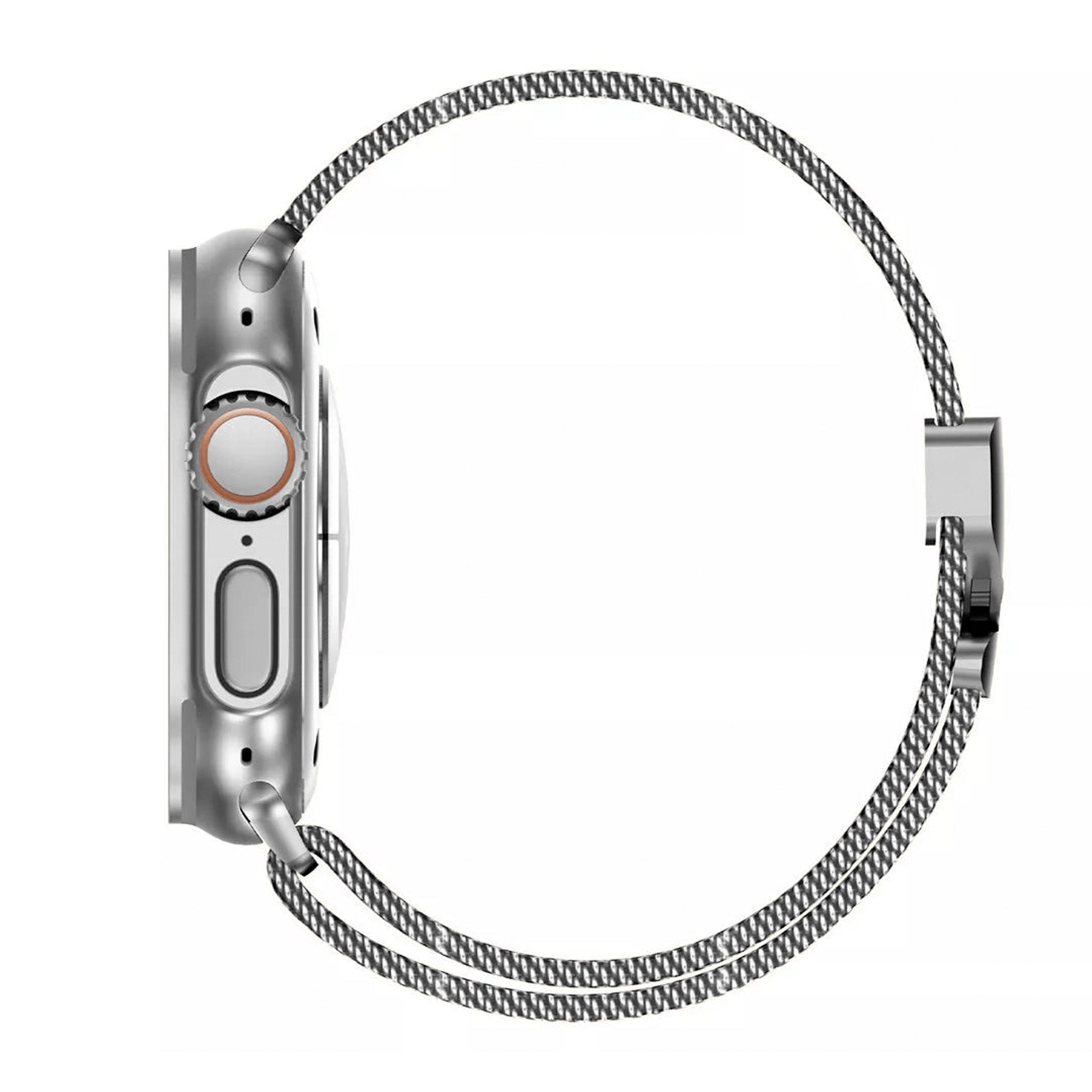 Correa Milanesa de titanio Apple Watch (plata)