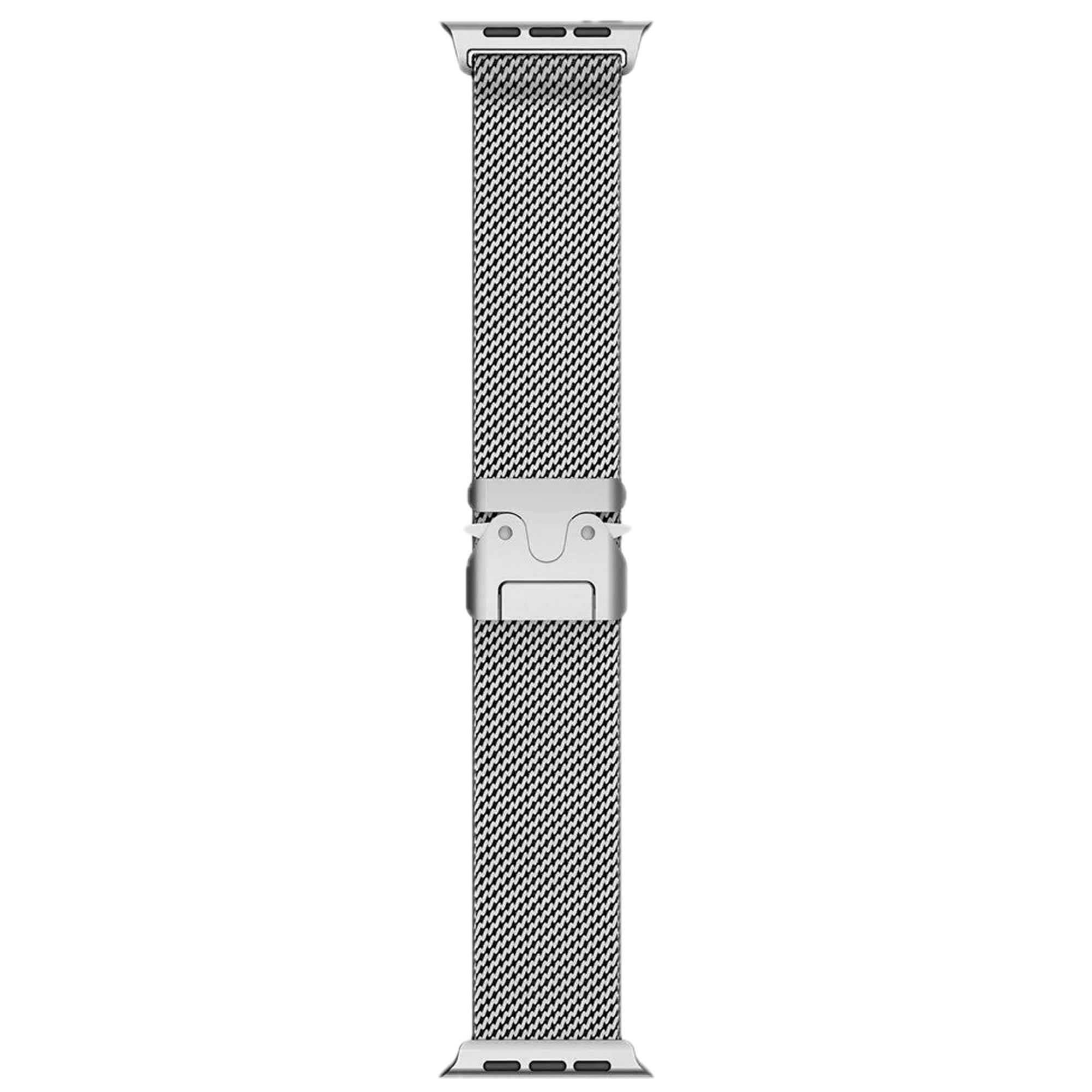 Correa Milanesa de titanio Apple Watch (plata)