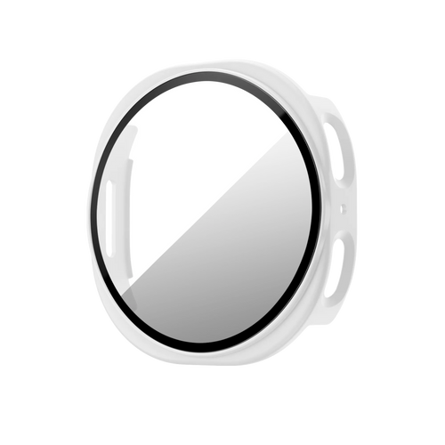 Bandz Funda PC con vidrio Samsung Galaxy Watch 8 - 44mm (blanco)