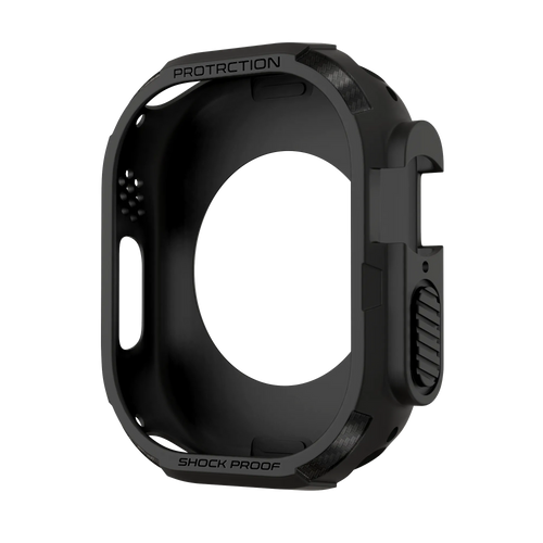Bandz Funda TPU robusta Apple Watch Ultra - 49mm (negro)