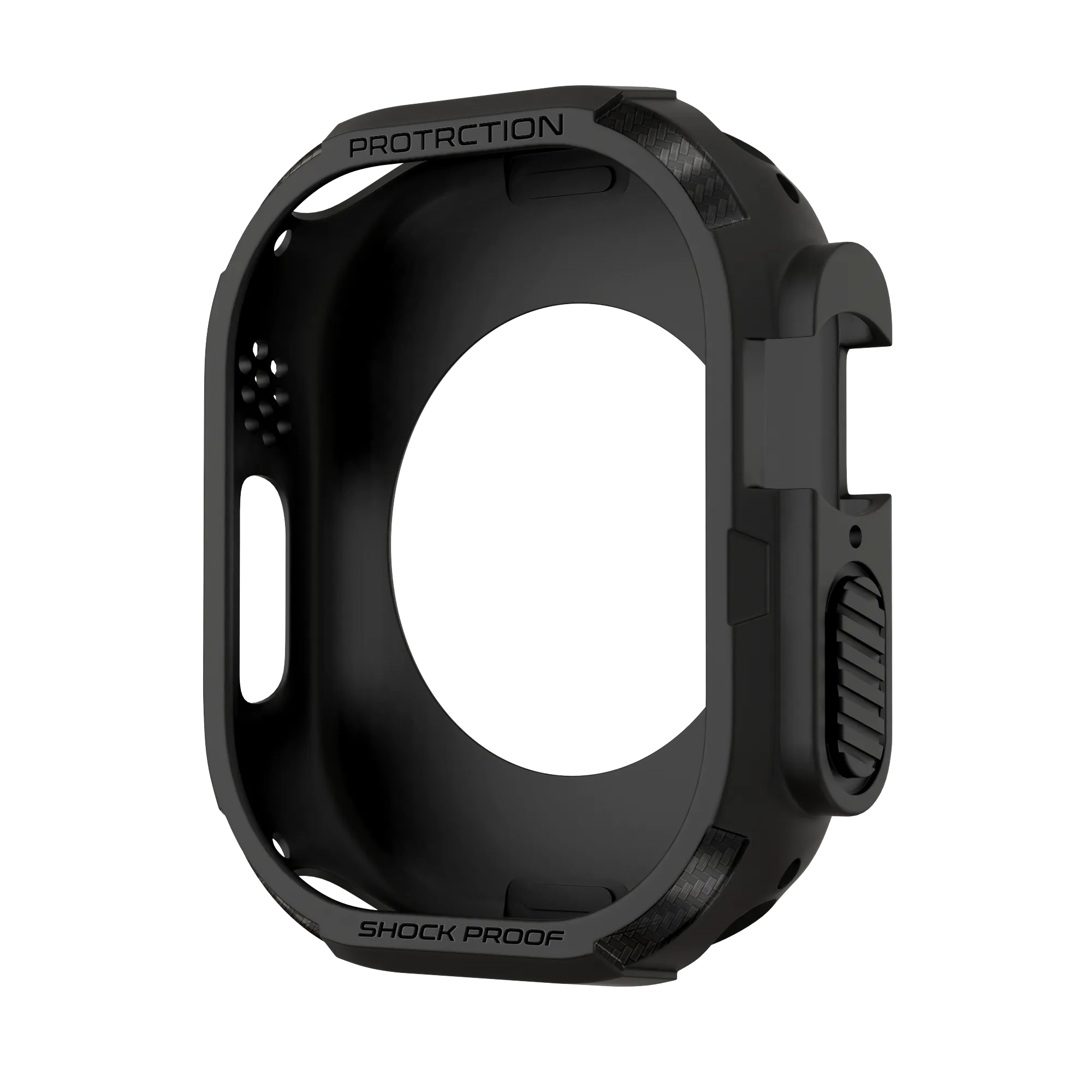 Bandz Funda TPU robusta Apple Watch Ultra - 49mm (negro)