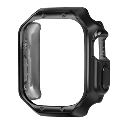 Bandz Funda TPU galvanizado Apple Watch Ultra - 49mm (negro)