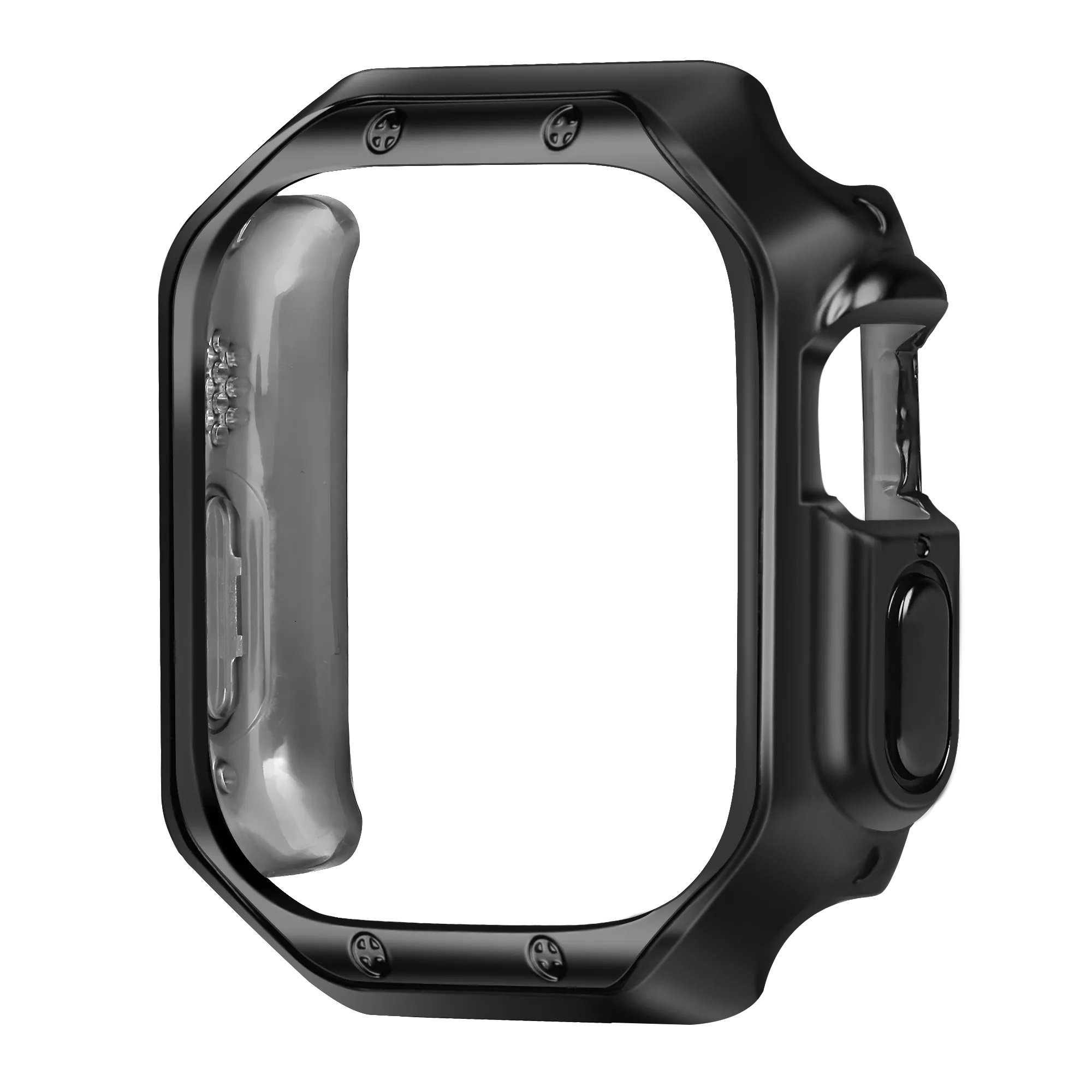 Bandz Funda TPU galvanizado Apple Watch Ultra - 49mm (negro)