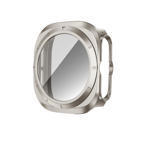 Bandz Funda PC con vidrio Samsung Galaxy Watch Ultra (titanio)