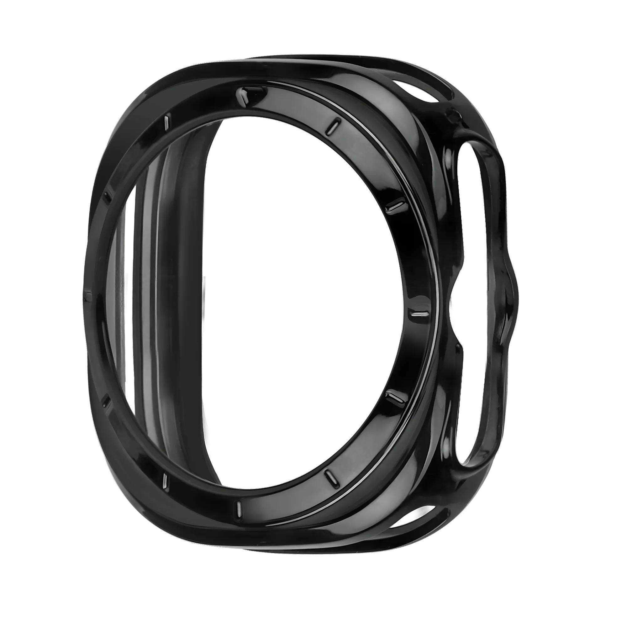 Bandz Funda TPU galvanizado Samsung Galaxy Watch Ultra (negro)