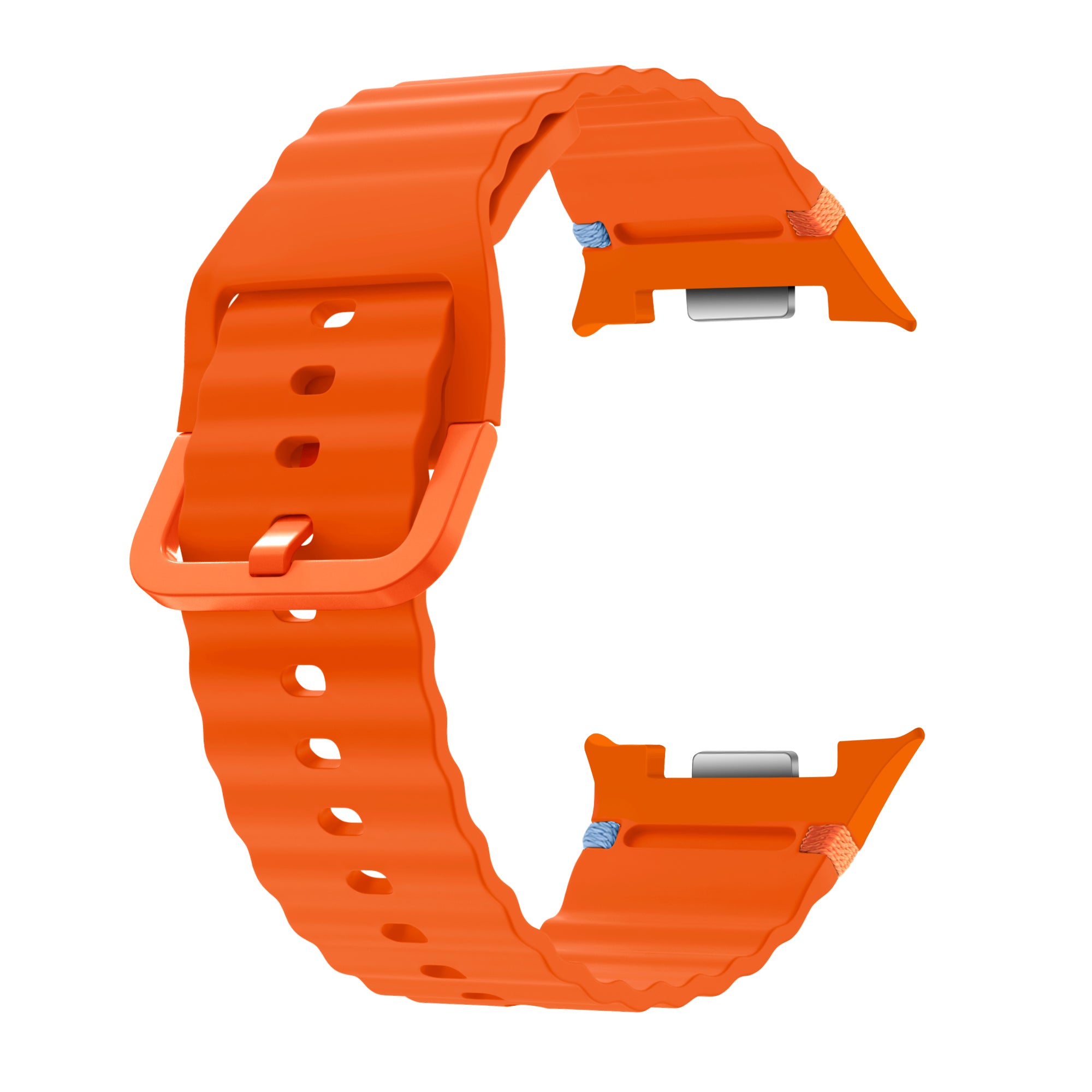 Bracelet silicone Wave Samsung Galaxy Watch 8 - 40mm (orange)