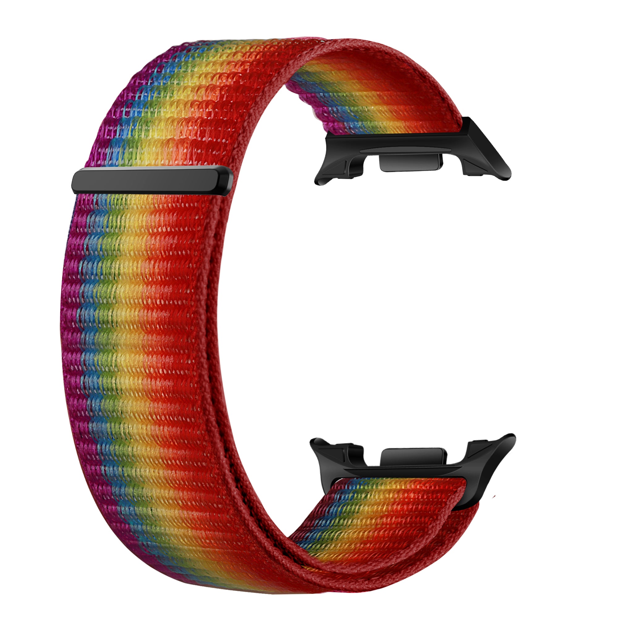 Bracelet nylon Samsung Galaxy Watch 8 - 40mm (arc-en-ciel)