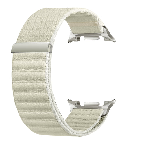 Correa nylon Wave Samsung Galaxy Watch 8 - 40mm (blanco estrella)