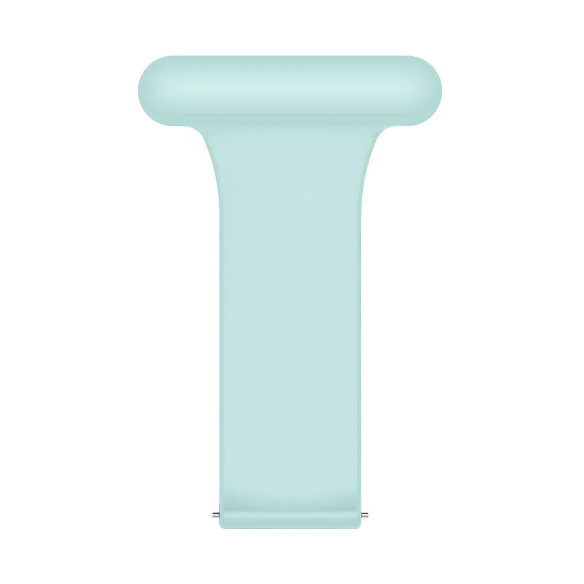Silicone Nurse Fob, light green, without a watch, 3/4 front view