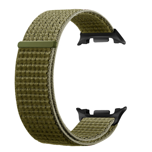 Correa nylon Samsung Galaxy Watch 8 - 40mm (oliva)