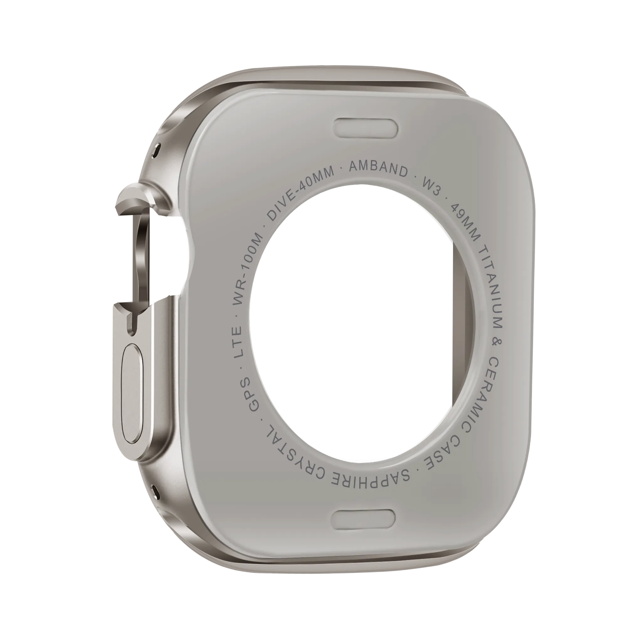 Bandz Funda metálica Apple Watch Ultra - 49mm (titanio)