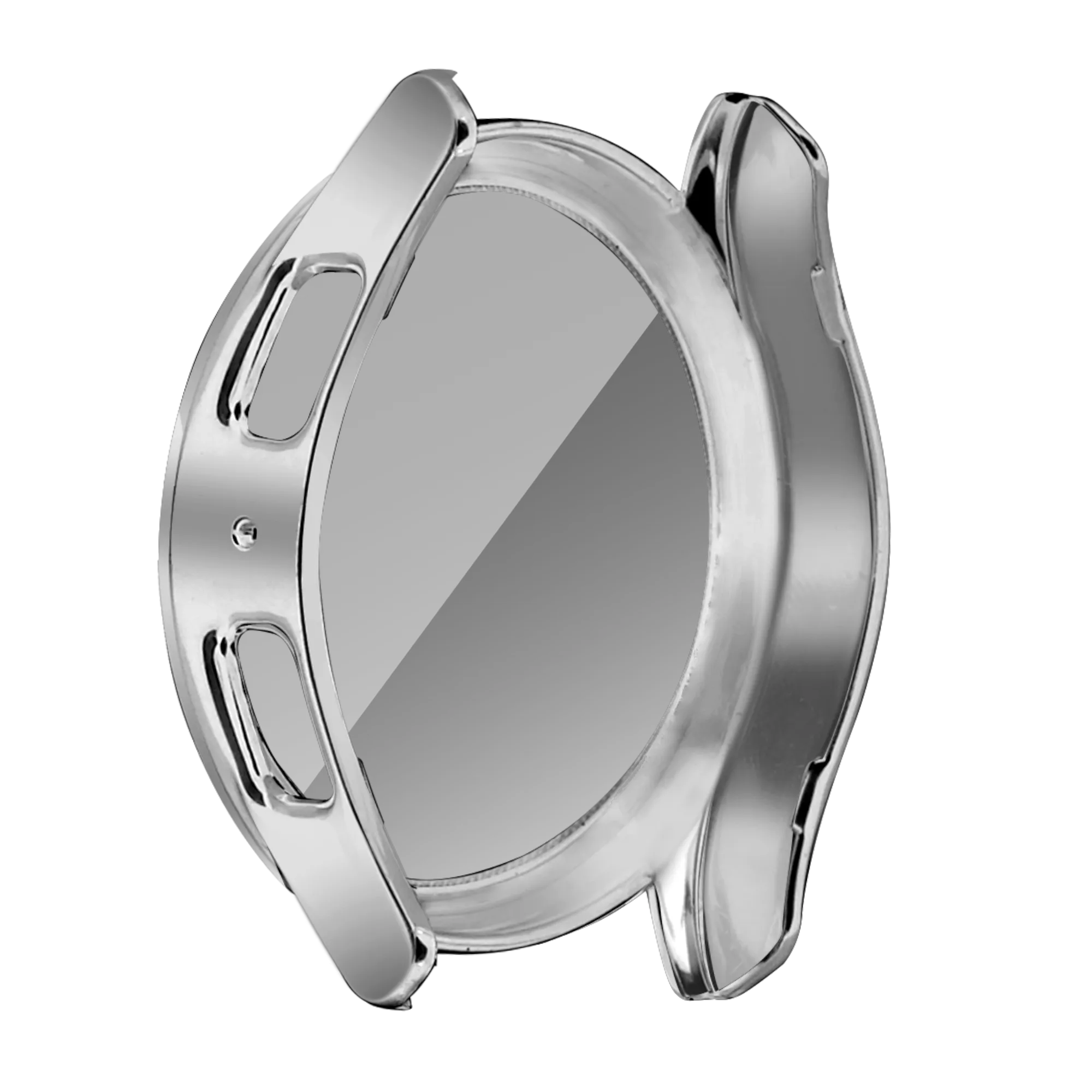 Funda diamante con vidrio Samsung Galaxy Watch 7 - 40mm (plateado)