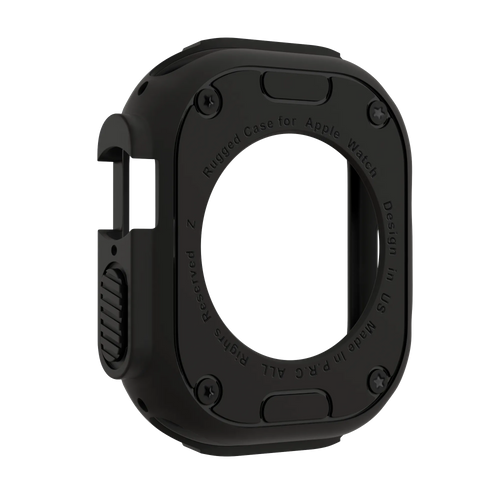 Bandz Funda TPU robusta Apple Watch Ultra - 49mm (negro)